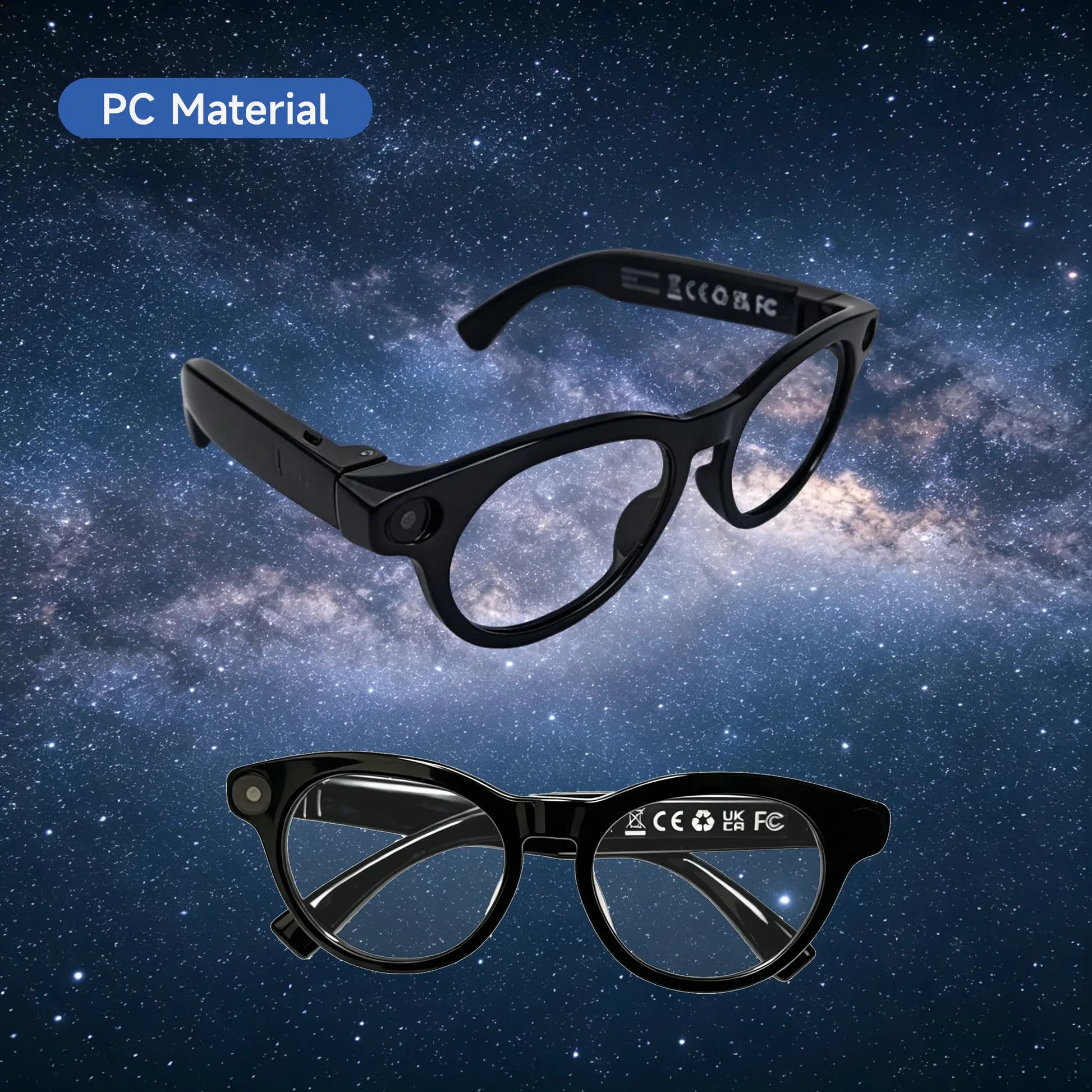 JEYUIN Smart Glasses with Photochromic Lenses, Bluetooth Audio, Hands-Free Photo-Video Capture, Language Translation, Voice Assistant, Wifi, Iphone-Android Compatibility, Vlogging Equipment for Lifestyle, Cool Gifts for Guys & Gifts for Him Sohochic
